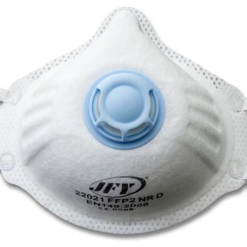 JFY 12 PK DISPOSABLE P2 DUST MASK WITH VALVE RESPIRATOR